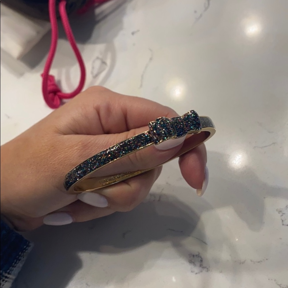 Kate Spade glitter bangle